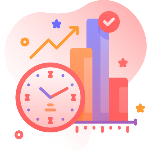 Time management Special Ungravity Gradient icon