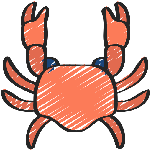 crabe Juicy Fish Sketchy Icône