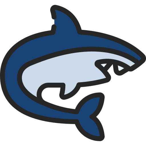 Shark Juicy Fish Soft-fill icon