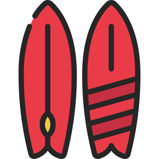 tabla de surf Juicy Fish Soft-fill icono
