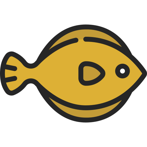 Flounder Juicy Fish Soft-fill icon