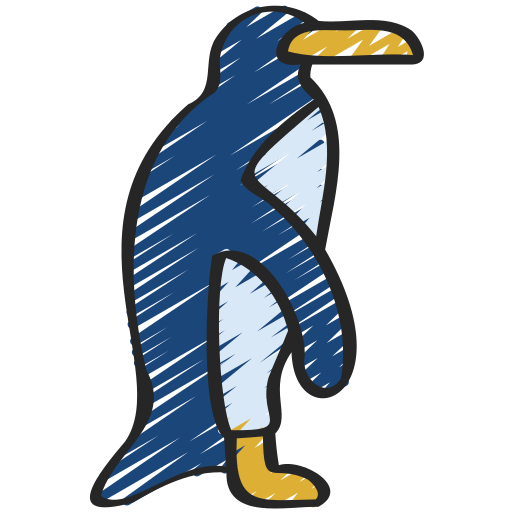Penguin Juicy Fish Sketchy icon