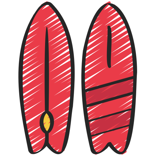 prancha de surfe Juicy Fish Sketchy Ícone