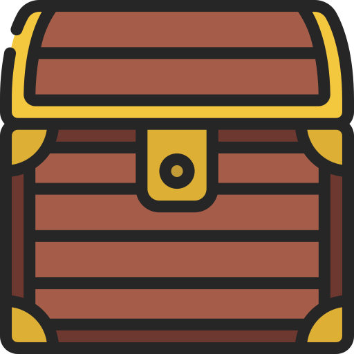 Treasure chest Juicy Fish Soft-fill icon
