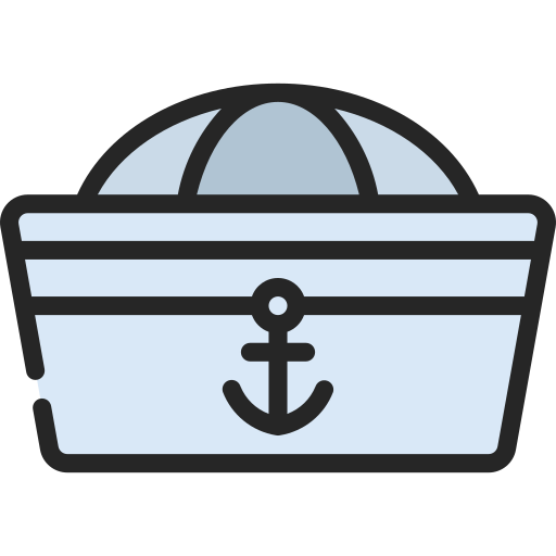 sombrero marinero Juicy Fish Soft-fill icono
