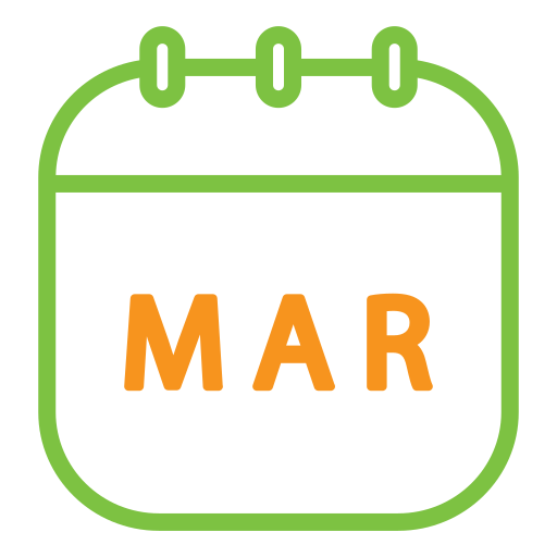 March Generic Outline Color icon