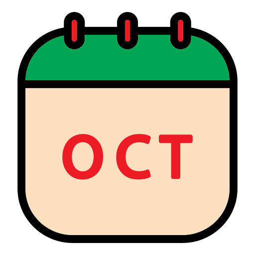 ottobre Generic Outline Color icona