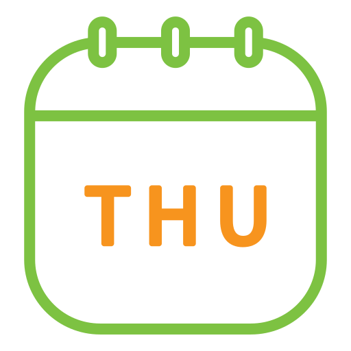 Thursday Generic Outline Color icon