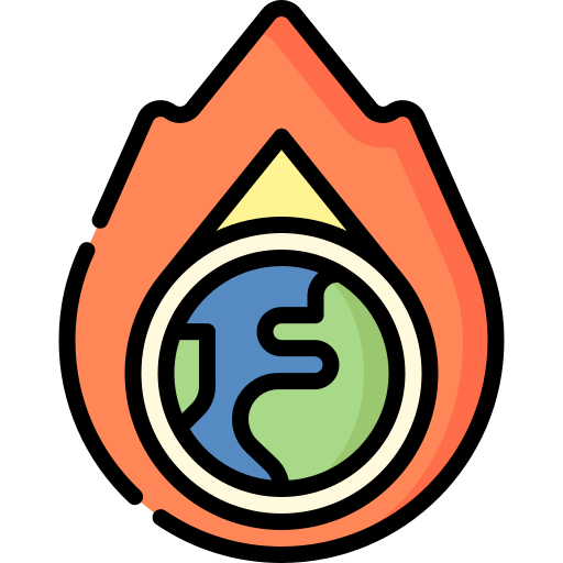 cambio climático Special Lineal color icono