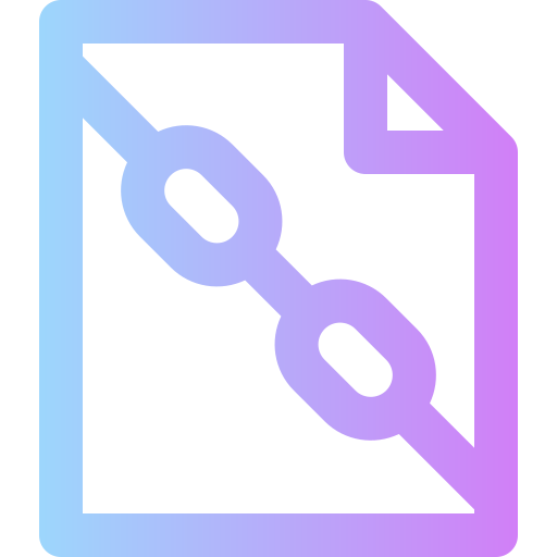 Smart contract Super Basic Rounded Gradient icon