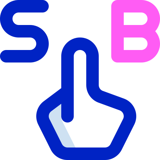 Bid and ask Super Basic Orbit Color icon