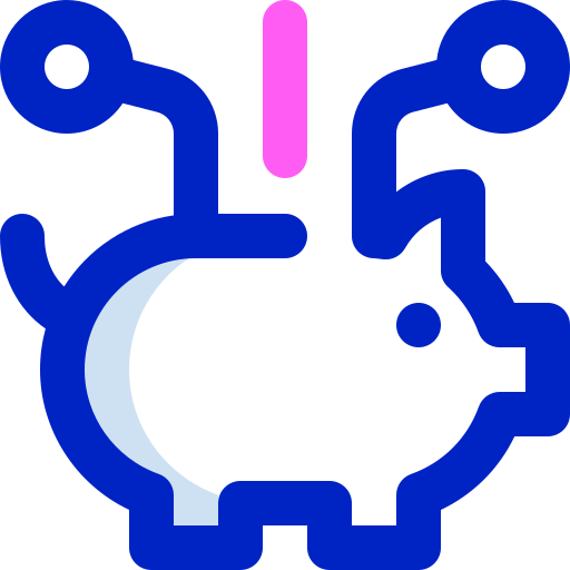 salvadanaio Super Basic Orbit Color icona