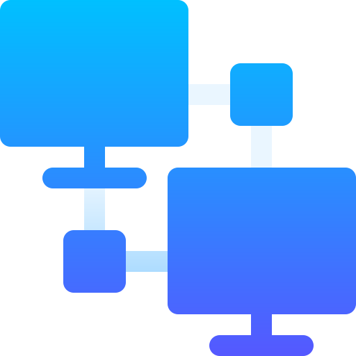 Network Basic Gradient Gradient icon