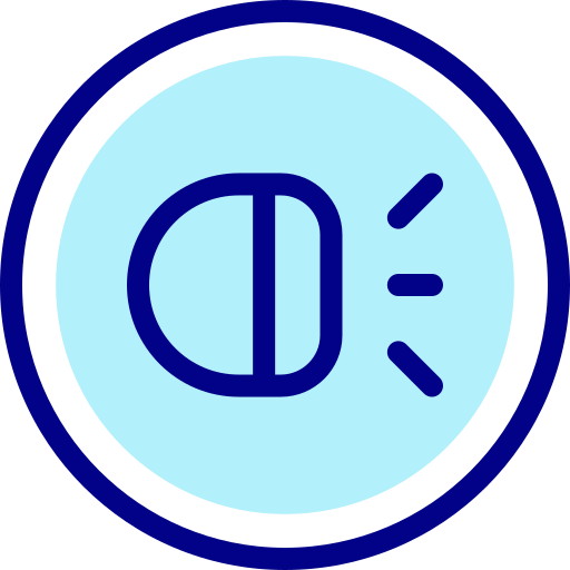 インジケータ Detailed Mixed Lineal color icon
