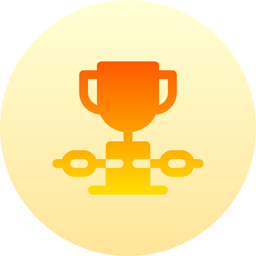 Reward Basic Gradient Circular icon