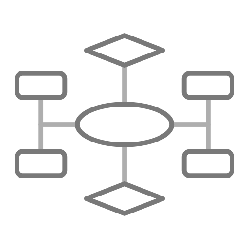 flussdiagramm Generic Grey icon