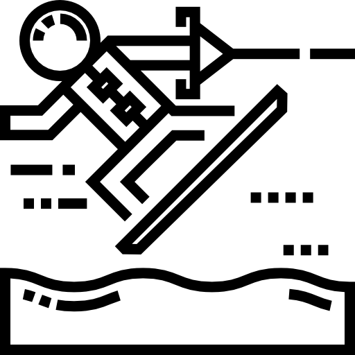 Вейкбординг Detailed Straight Lineal иконка