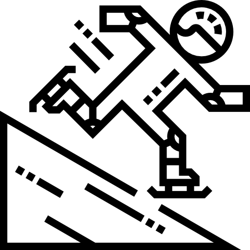 Катание на коньках Detailed Straight Lineal иконка