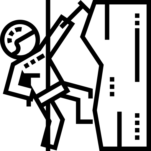 등반 Detailed Straight Lineal icon