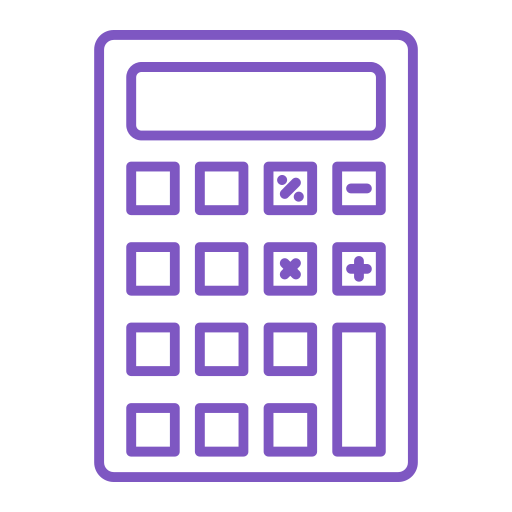 kalkulator Generic Simple Colors ikona