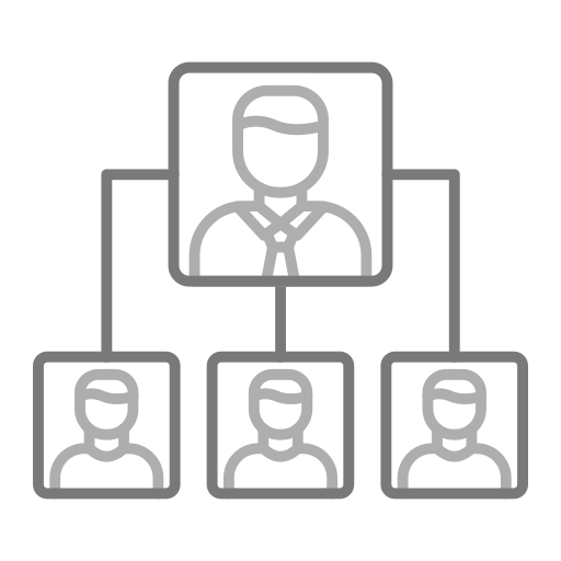 organisationsstruktur Generic Grey icon