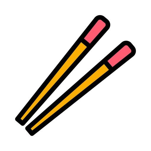 Chopstick Generic Outline Color icon