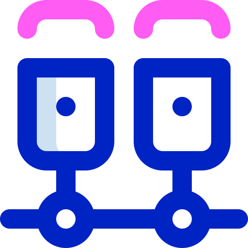 サーバ Super Basic Orbit Color icon