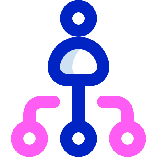 Blockchain Super Basic Orbit Color icon