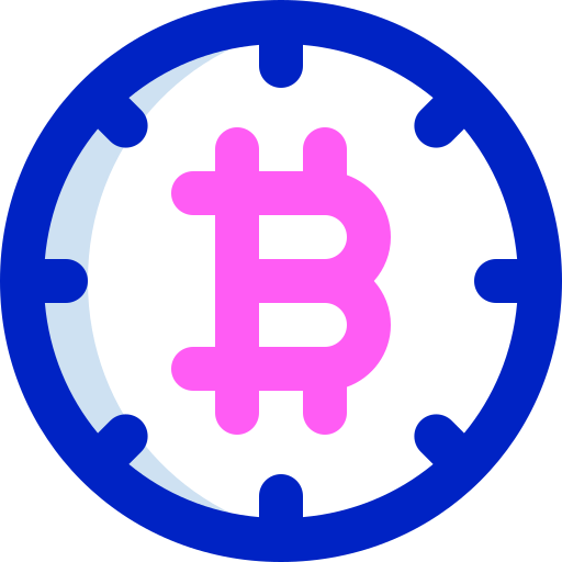 bitcoin Super Basic Orbit Color icona