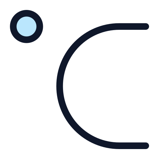 Celsius Generic Outline Color icon