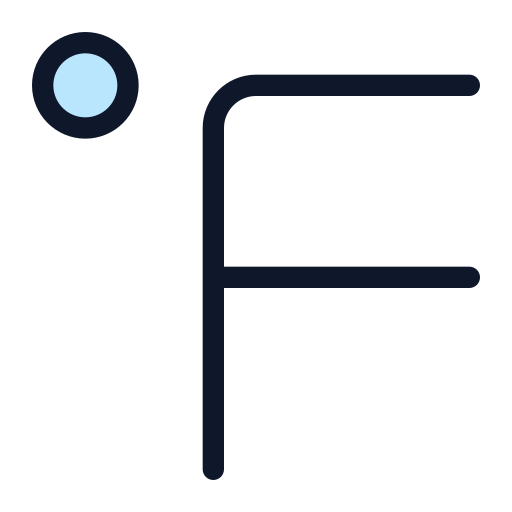 Fahrenheit Generic Outline Color icon