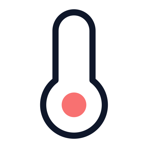 thermometer Generic Outline Color icon