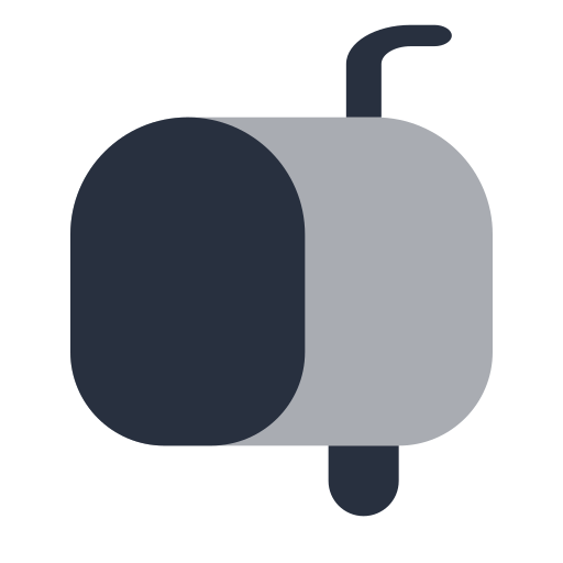 メールボックス Generic Grey icon