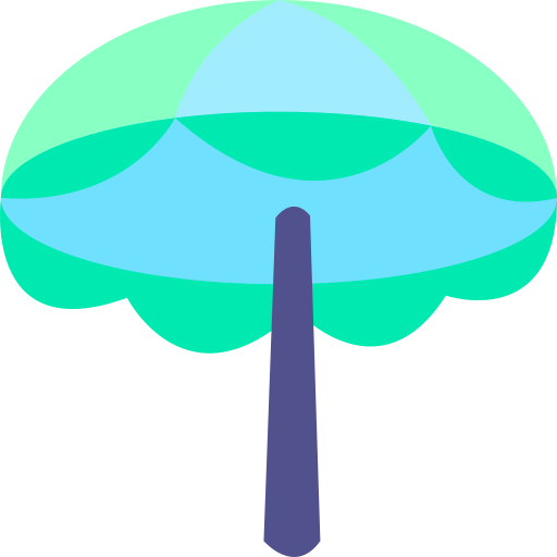 parasol Generic Flat icoon