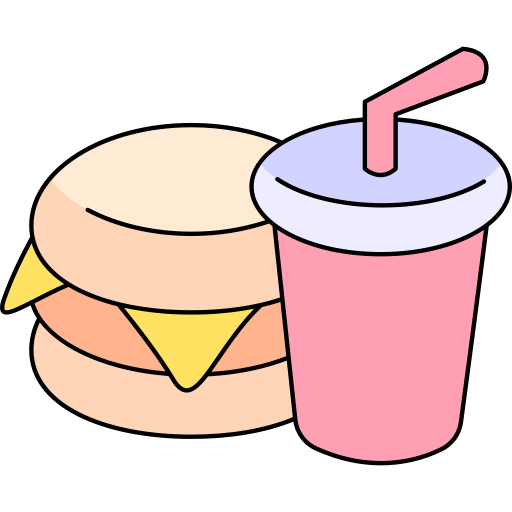 fast food Generic Outline Color icoon