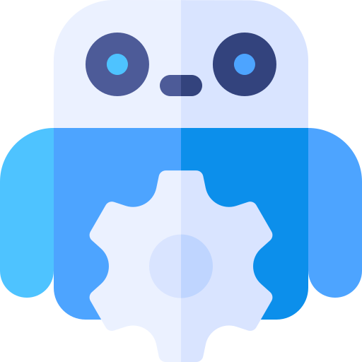 bot Basic Rounded Flat icon