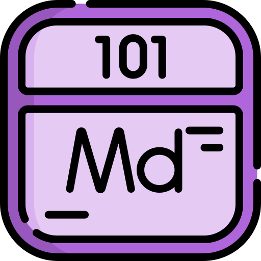mendelevium Special Lineal color icon