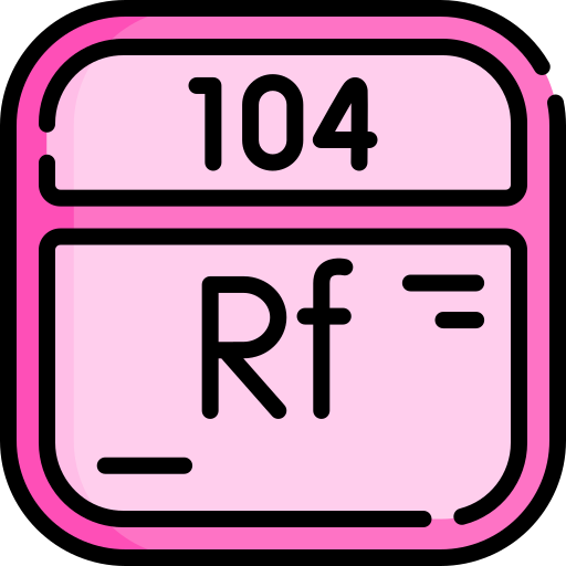 rutherfordium Special Lineal color ikona