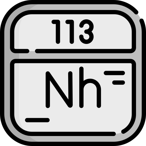 nihonium Special Lineal color Ícone