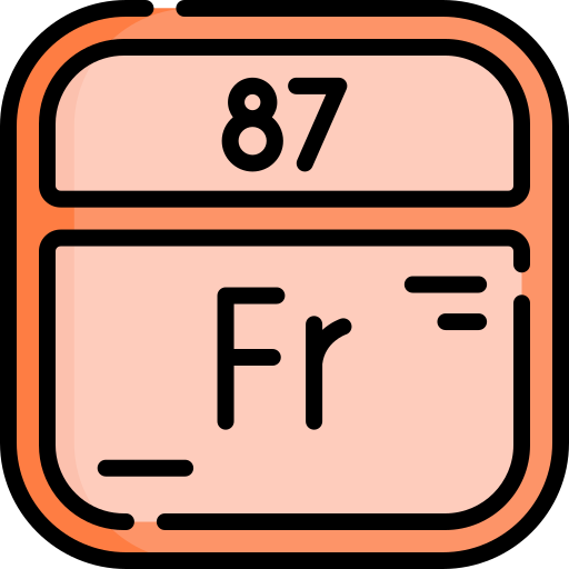 Francium Special Lineal color icon