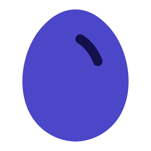 uovo sodo Generic Blue icona