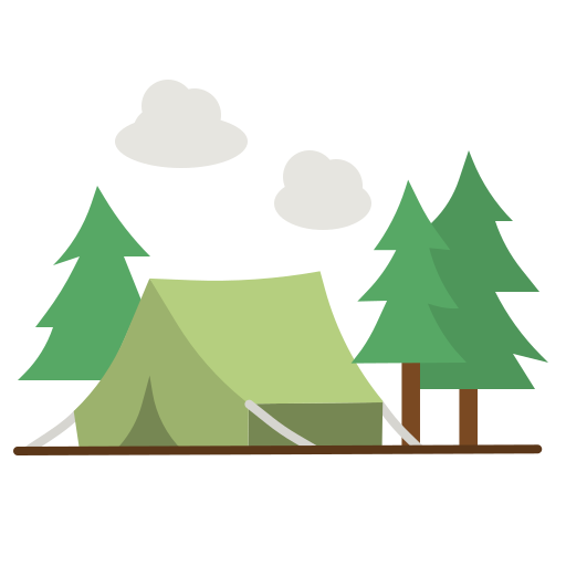 obóz Generic Flat ikona