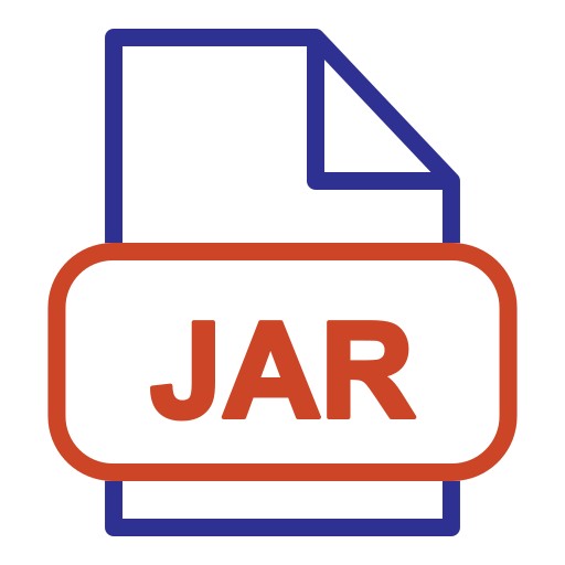 archivo jar Generic Outline Color icono