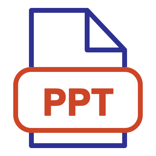 ppt Generic Outline Color icono