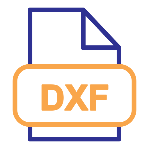 dxf Generic Outline Color Ícone