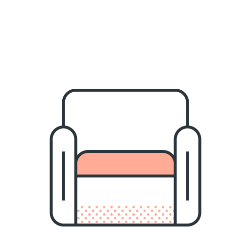 Armchair Generic Fill & Lineal icon