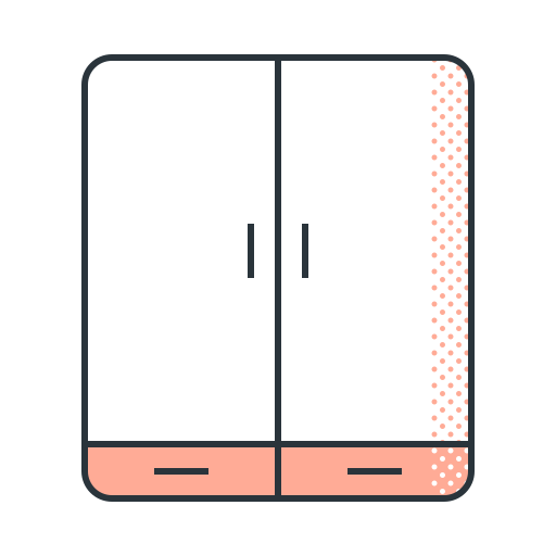 Wardrobe Generic Fill & Lineal icon