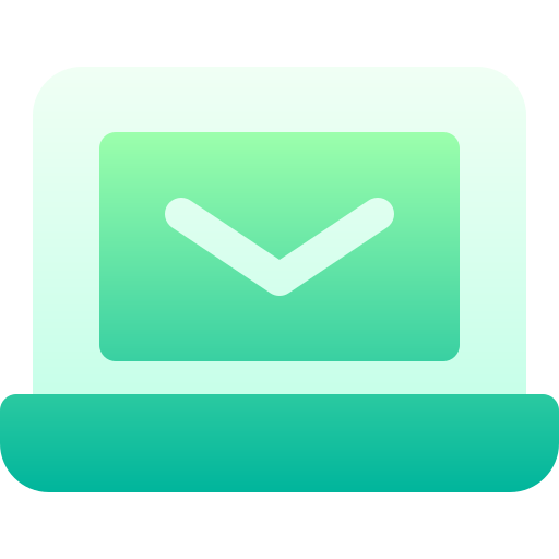 e-mail marketing Basic Gradient Gradient icon