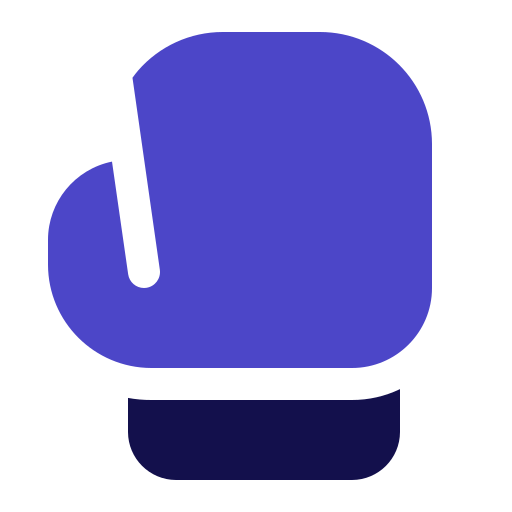 ボクシング Generic Blue icon