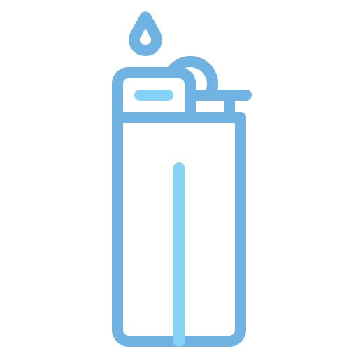 Fire lighter Generic Blue icon